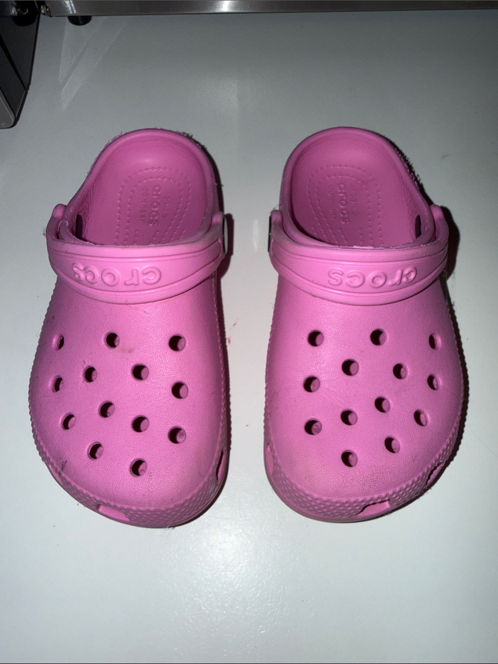 CROCS Kids Classic Clogs in Pink